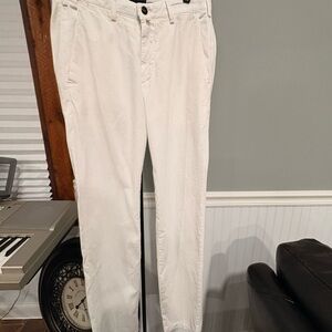 Classic White Women's Pants
